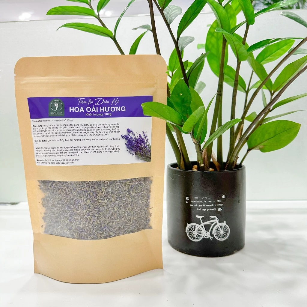 Nụ hoa oải hương, lavender sấy khô, thư giãn, thảo mộc thiên nhiên